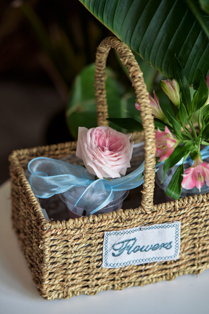 Celebration flower arrangement by Flower Corner